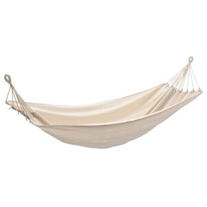 vidaXL Hangmat 260x150 cm cr&egrave;mekleurig