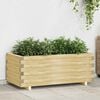 vidaXL Plantenbak verhoogd rechthoekig 100x50x40 cm hout