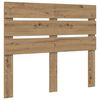 vidaXL Bedframe met lade Artisan Eiken 120 x 190 cm Bewerkt hout