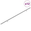 vidaXL Kasthandgreep 12 st Zilver 700mm Roestvrij staal