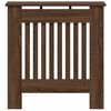 vidaXL Radiatorafdekking Bruin Eiken 78 x 19 x 81,5 cm Bewerkt hout
