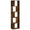 vidaXL Boekenkast 5-laags 45x23,5x162,5 cm bewerkt hout gerookt eiken
