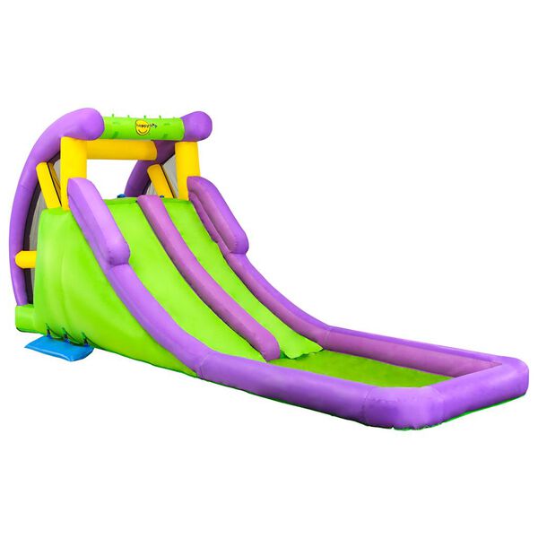 Happy Hop Glijbaan opblaasbaar met plonsbad 600x215x255 cm PVC
