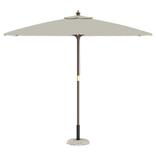 vidaXL Parasolvoet Multikleur en Zwart 45 x 45 x 40 cm Beton en Metaal