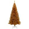vidaXL Kerstboom met 300 LED met standaard Goud 180 cm PET