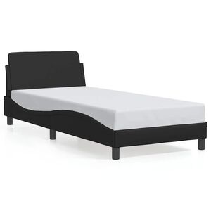 vidaXL Bedframe "Dover" kunstleer zwart 80x200 cm