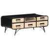 vidaXL Salontafel 100x50x40 cm massief mangohout