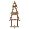 vidaXL Kerstboom met standaard Bruin 149,5 cm Massief teakhout