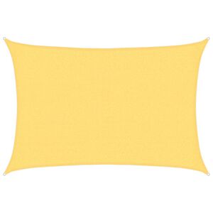 vidaXL Zonnezeil 160 g/m&sup2; 2,5x3,5 m HDPE beige