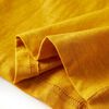 Kindershirt met lange mouwen 104 okerkleurig