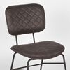 LABEL51 Eetkamerstoelen 2 st Sev 49x60x87 cm antracietkleurig