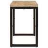 vidaXL Eettafel 110x50x76 cm massief mangohout