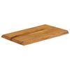 vidaXL Tafelblad met natuurlijke rand 50x40x3,8 cm massief mangohout