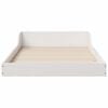 vidaXL Bedframe Wit 90 x 220 cm Massief grenenhout