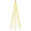 vidaXL Kerstboomverlichting met 8 leds 1000 LED's Warmwit