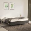 vidaXL Bedframe zonder matras 160x200 cm fluweel donkergrijs
