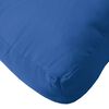 vidaXL Palletkussens 3 st stof blauw