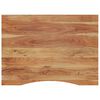 vidaXL Bureaublad rechthoekig 100x80x2,5 cm massief acaciahout