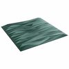 vidaXL 12 st Wandpanelen steen 3 m² 50x50 cm XPS groen