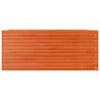 vidaXL Plantenbak 110x60x45,5 cm massief grenenhout wasbruin