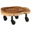 vidaXL Salontafel 60x55x25 cm massief acaciahout