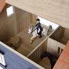 Kids Globe Boerenstallen met 2 boxen en 1 werkplaats 1:24 610167