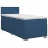 vidaXL Boxspringbed met matras met hoofdeinde Blauw 100 x 200 cm Stof