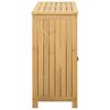 vidaXL Tuinwandtafel 80x35x75 cm massief acaciahout