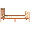 vidaXL Bedframe met hoofdeinde Wasbruin 180 x 200 cm