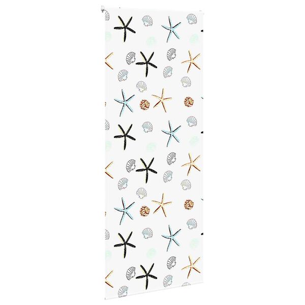 vidaXL Doucherolgordijn 90x240 cm stofbreedte 86 cm