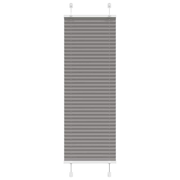 vidaXL Pliss&eacute; rolgordijn 40x100 cm stofbreedte 39,4 cm antraciet