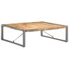 vidaXL Salontafel 120x120x40 cm ruw mangohout