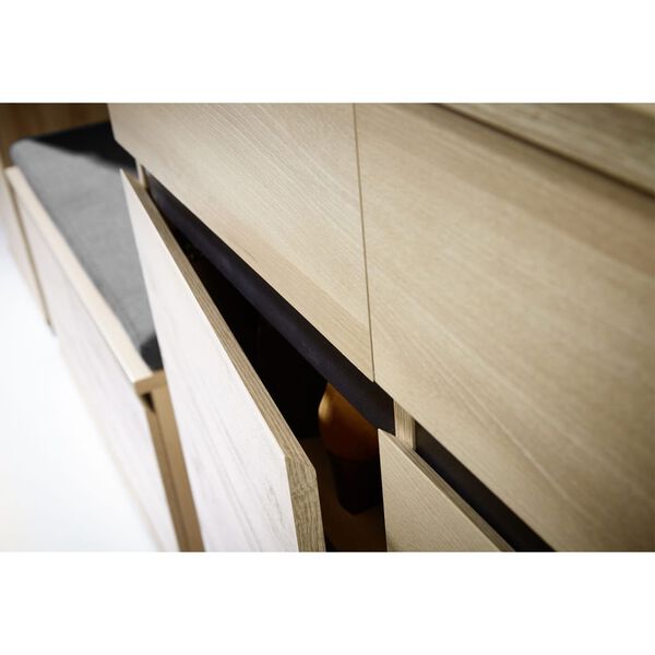 Germania Schoenenkast GW-Lissabon beuken- en antracietkleurig