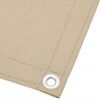 vidaXL Balkonscherm 120x800 cm 100% oxford polyester beige