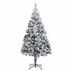 vidaXL Kerstboom met 300 LED met standaard Groen 300 cm PVC