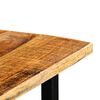 vidaXL 5-delige Barset 120x60x107 cm massief mangohout