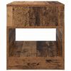 vidaXL Bijzettafel 2 pcs Oudhout 40,5 x 40 x 45 cm Bewerkt hout