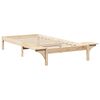 vidaXL Bedframe Naturel 80 x 200 cm Massief grenenhout