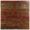 vidaXL Tafelblad vierkant 80x80x3,8 cm massief gerecycled hout