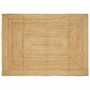 vidaXL Gebied Tapijt Beige 240 x 340 cm Jute