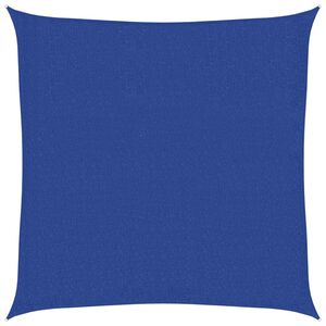 vidaXL Zonnezeil 160 g/m&sup2; 2x2 m HDPE blauw