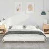 vidaXL Bedframe Bruin 200 x 210 cm Massief grenenhout
