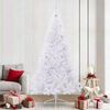 vidaXL Kunstkerstboom met 300 LED Wit 240 cm PVC en staal
