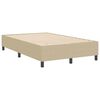 vidaXL Platform bedframe Grijs groen 120 x 190 cm Stof