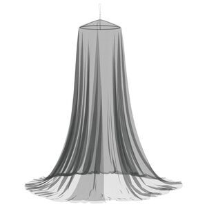 vidaXL Klamboe voor bed 3 st 156 mesh Zwart ⌀56 x 220 cm Polyester