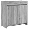 vidaXL Badkamer Onder Wasbak Kast Grijs Sonoma 78,5 x 37,5 x 81 cm