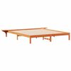 vidaXL Bedframe met Zijtafels Wasbruin 200 x 210 cm Massief grenenhout