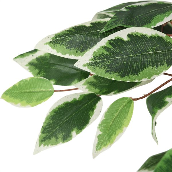 vidaXL Kunstplant ficus 756 bladeren 150 cm groen