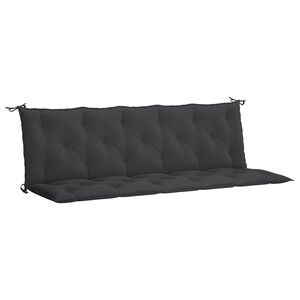 vidaXL Tuinbankkussen 180x(50+50)x7 cm oxford stof zwart