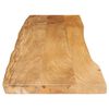 vidaXL Tafelblad met natuurlijke rand 160x40x2,5 cm massief mangohout